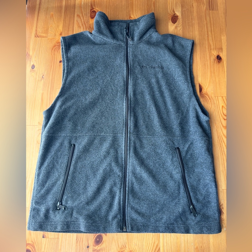 Men's Columbia Fleece Sleeveless‎ Vest Size M